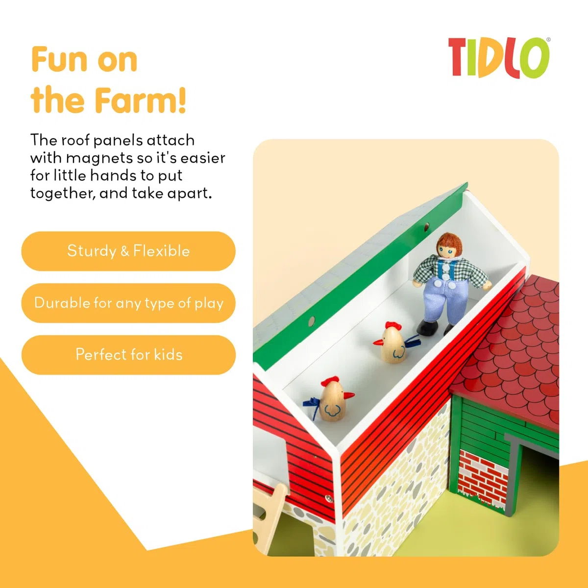 Tidlo - Set La Vecchia Fattoria in Legno