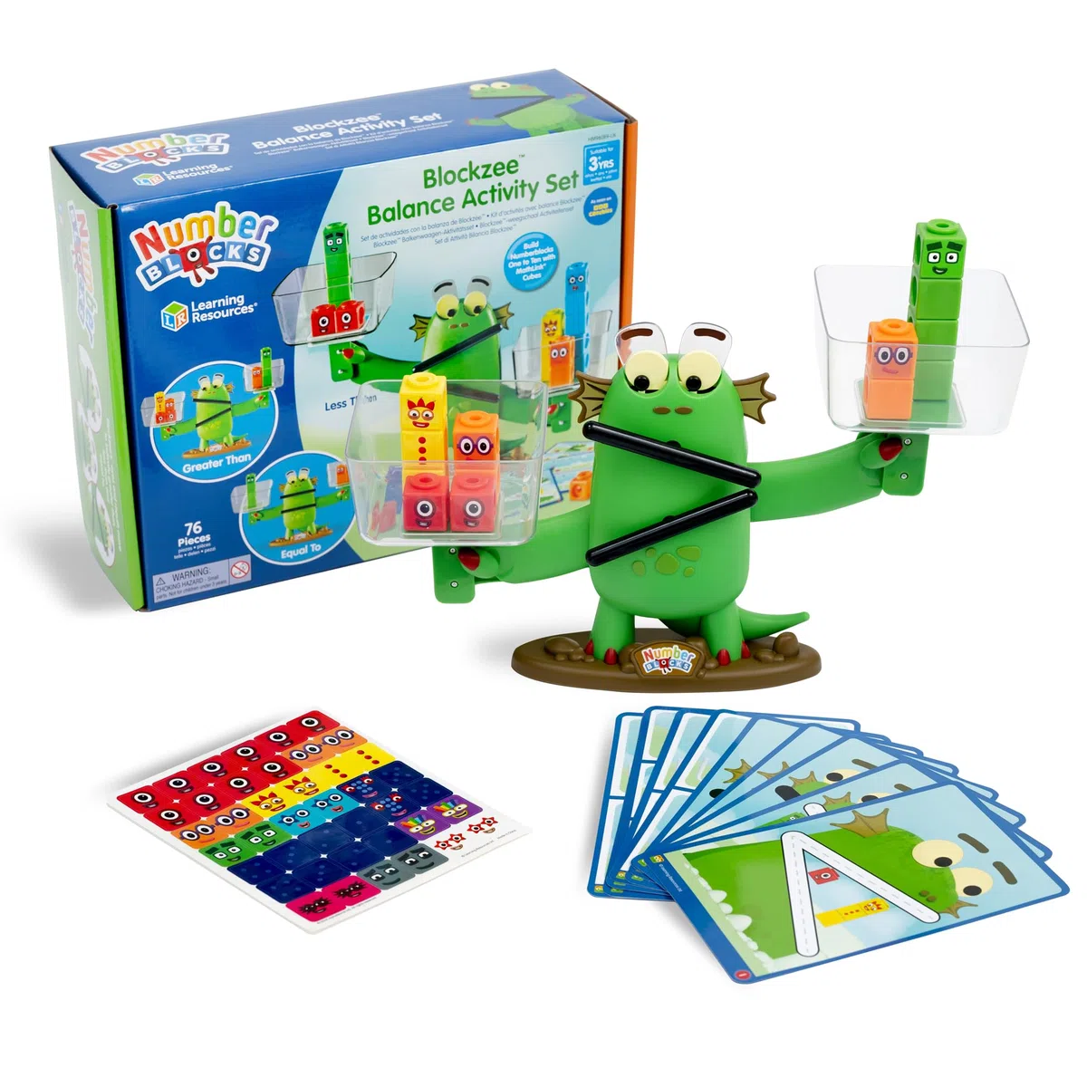 Learning Resources Numberblocks Blockzee Bilancia Gioco Equilibrio Interattivo 3+