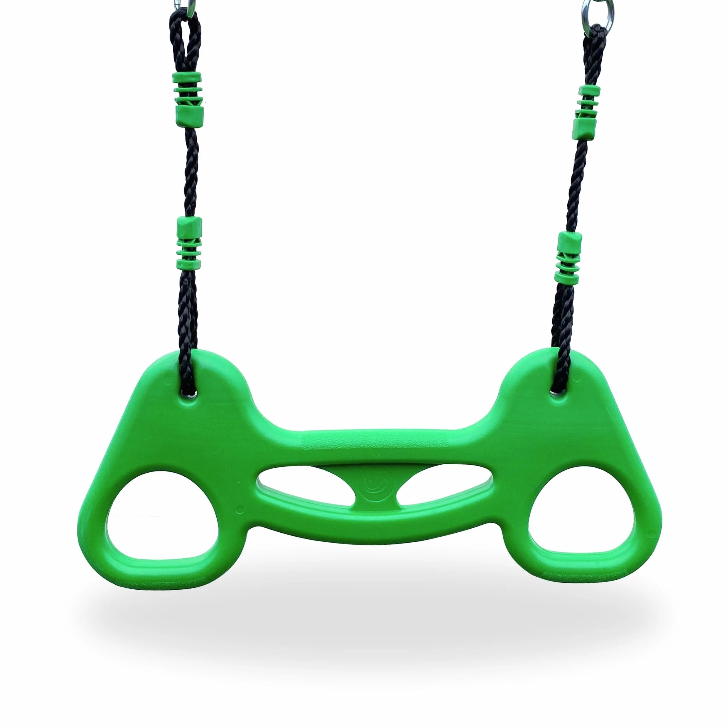 HyperMotion Swing HYP9 Parco giochi XXXL - Altalene Doppia e Singola, Scivolo, Trapezio, Cestino Basket, Scot Calcio - per 6 Bambini 3+ anni, 300 kg Max - Verde