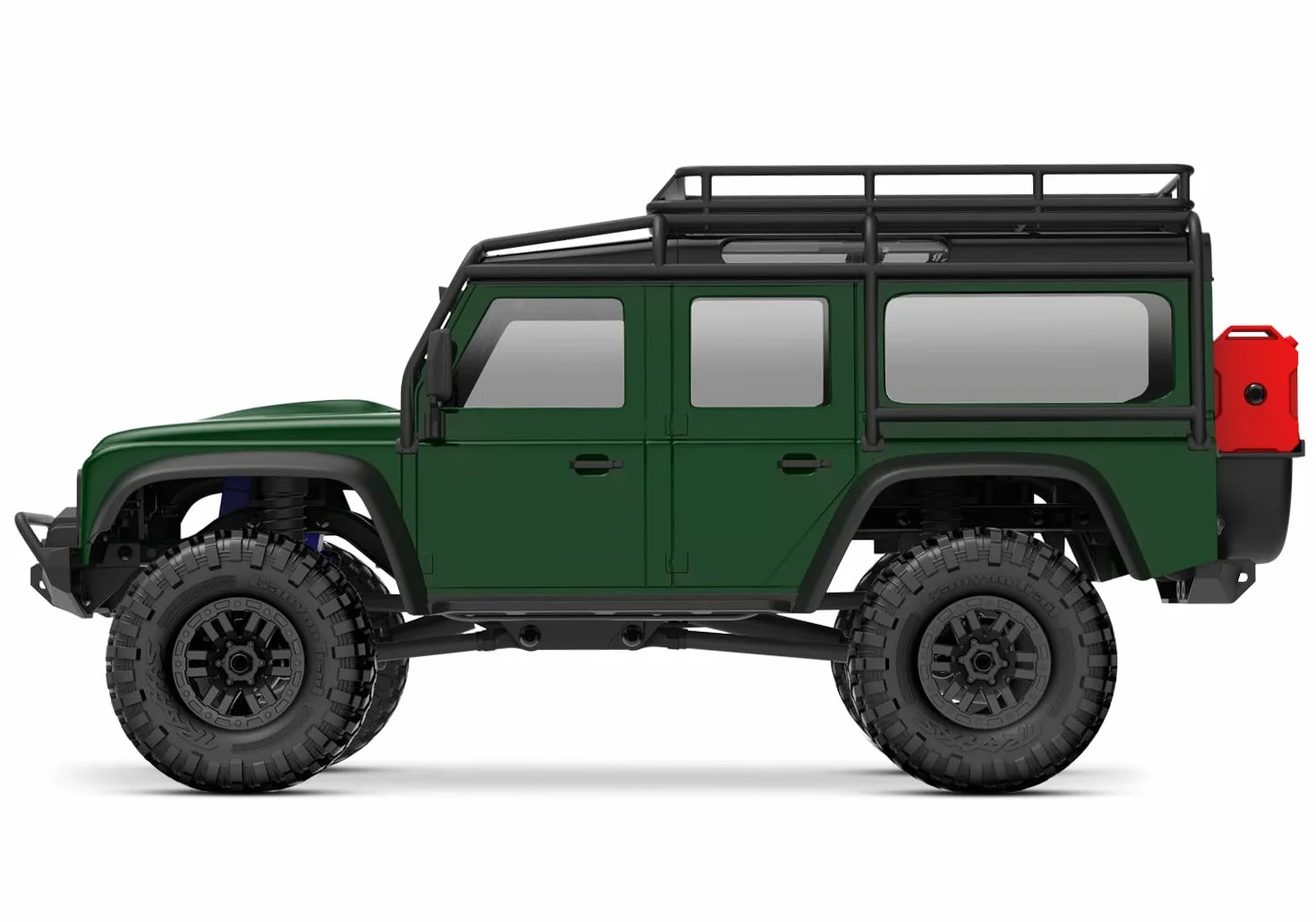 Crawler Traxxas TRX-4m LR Defender 4x4 Brushed 1:18 Automodello Elettrica 4WD RtR 2,4 GHz