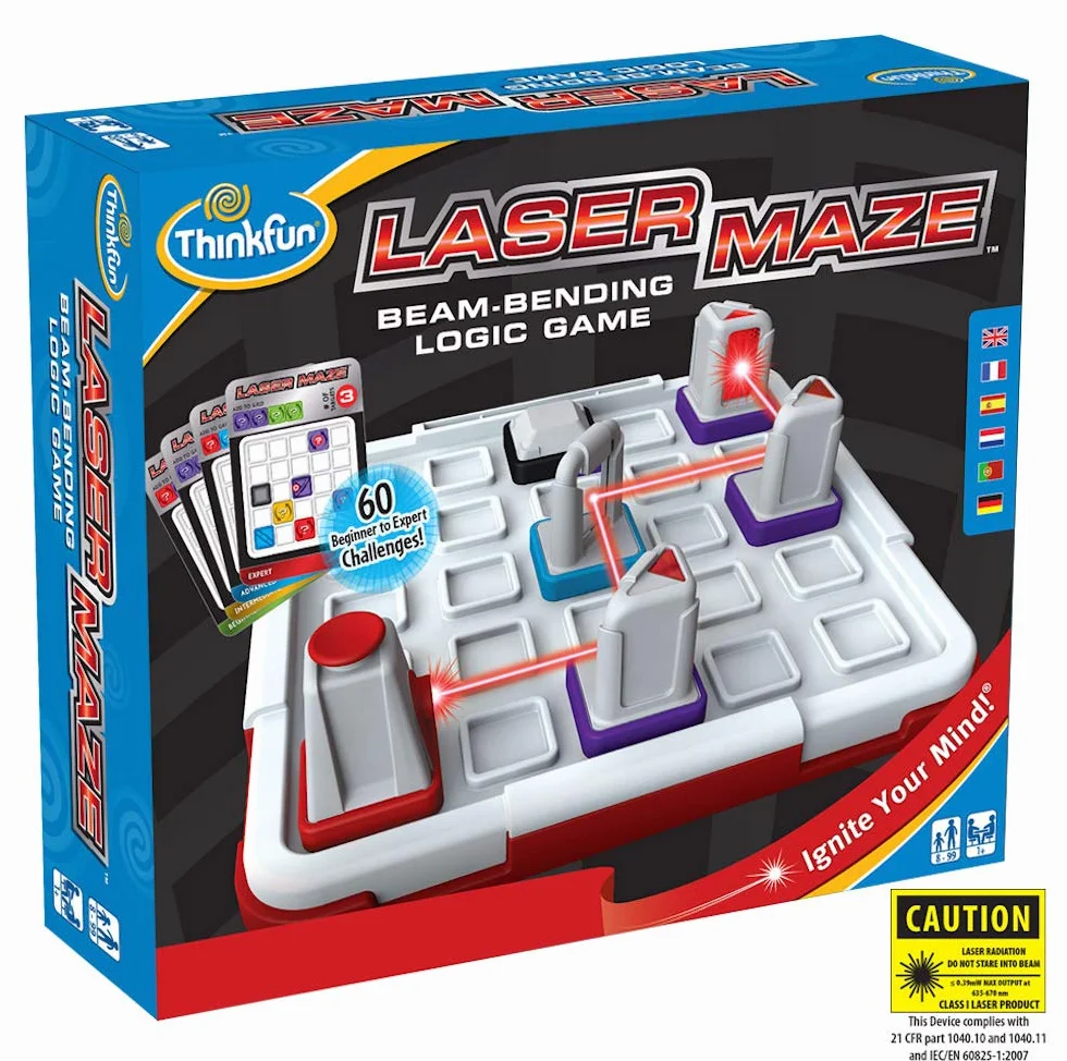 Thinkfun 76340 Laser Maze, Gioco di Logica, 1+ Giocatori, Età 8+