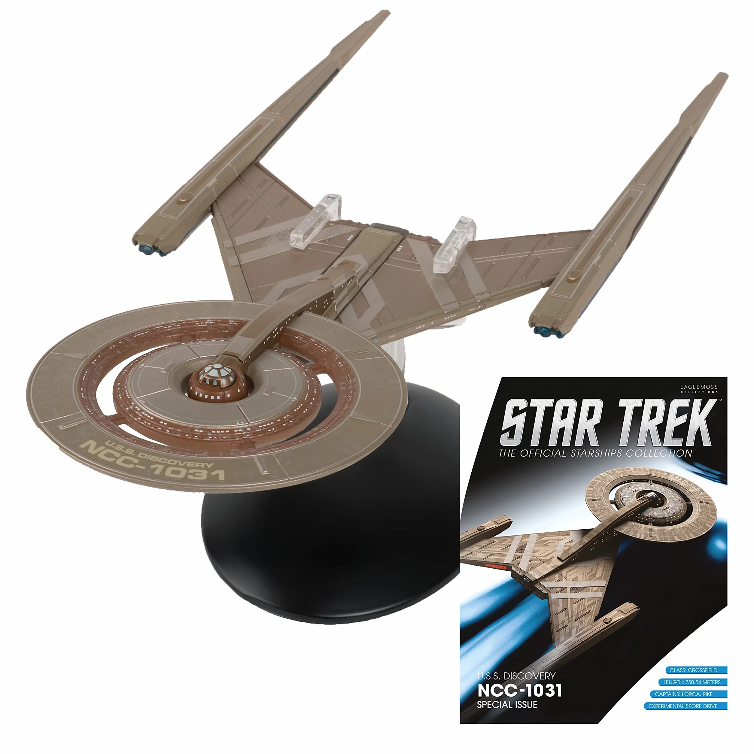 Hero Collector U.S.S. Discovery XL Edition Star Trek Model Kit Bronzo 29 cm
