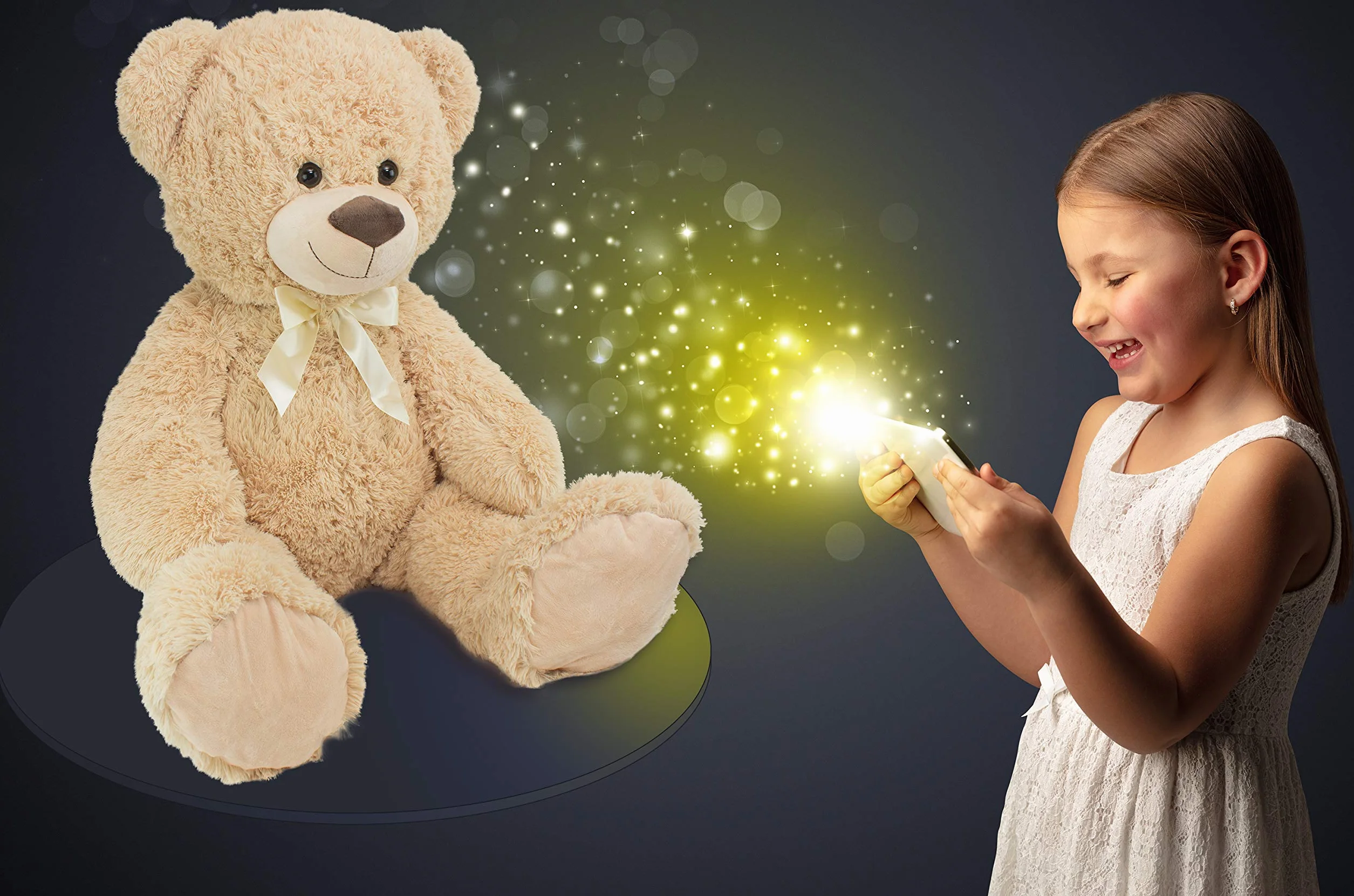 Brubaker Orsacchiotto orso di peluche - 100 cm di altezza