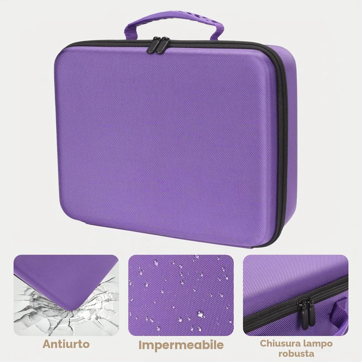 Borsa da viaggio per miniature Dungeons and Dragons DND custodia dadi set