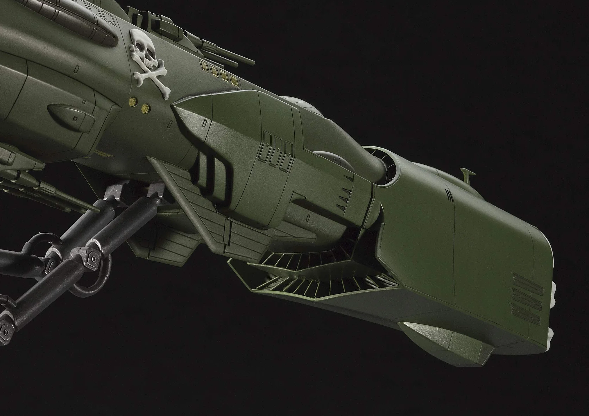 Modello ARCADIA "CLASSIC" VERDE di CAPITAN HARLOCK Kit Montaggio Scala 1:1500 Hasegawa CW05