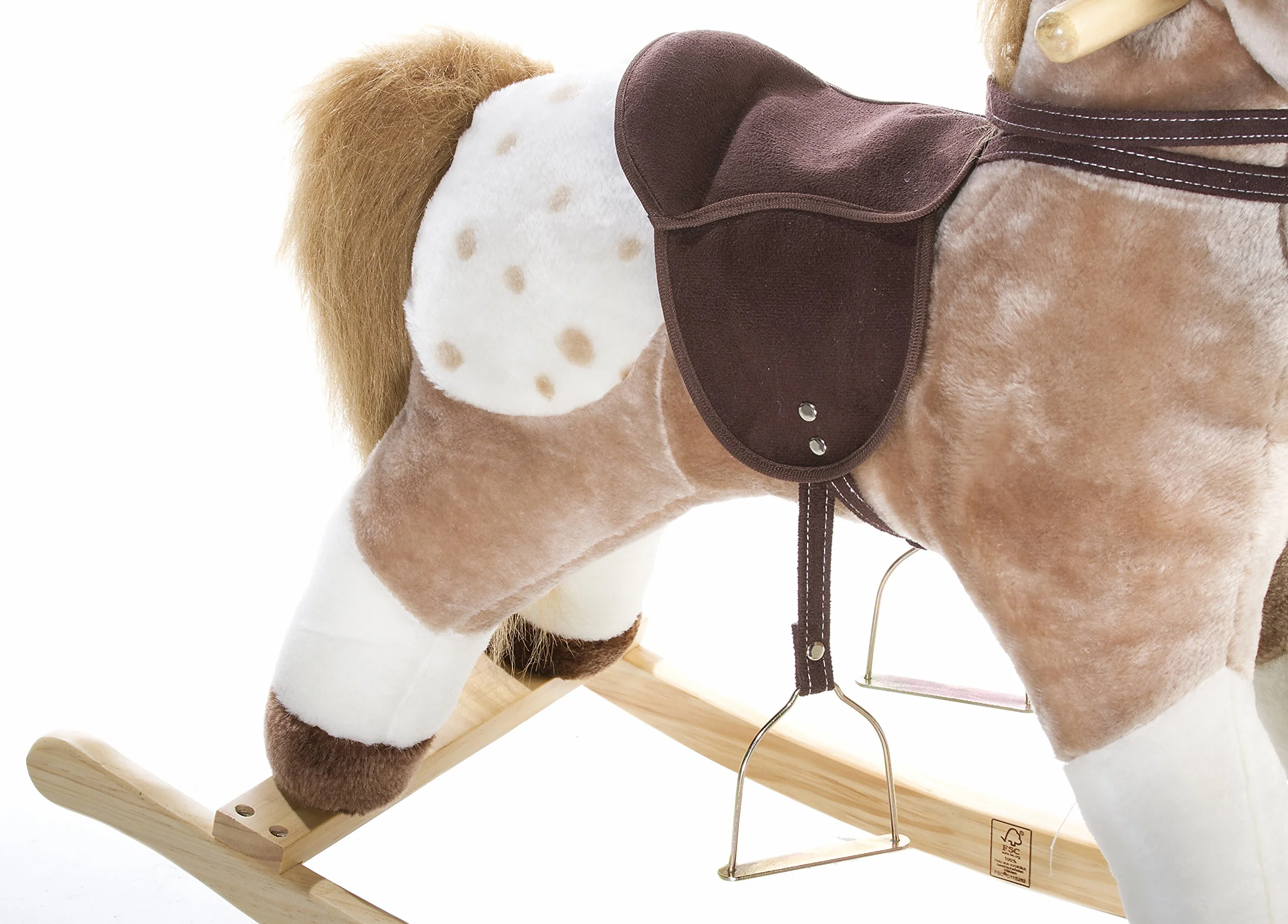 Heunec 725072 - Cavallino a Dondolo Classico con Effetti sonori