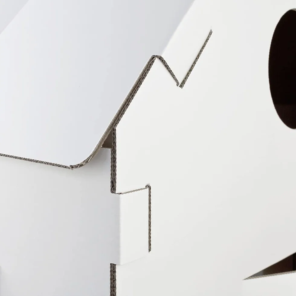 Kingpower 3D Bambini Casa di Cartone Playhouse