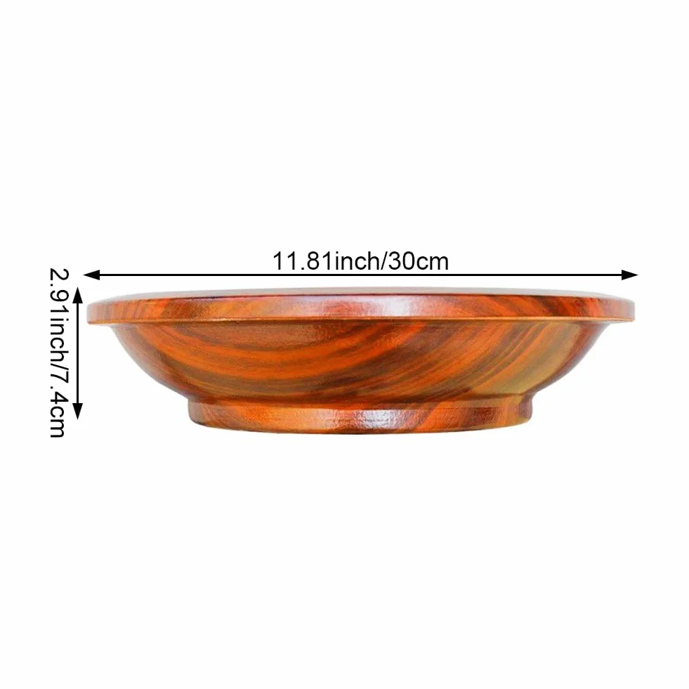 Ruota Roulette Di Legno Da 12 Pollici Dial Digital Digital Game Russian Roulette Board Tornabile Entertainment Roulette Wheel