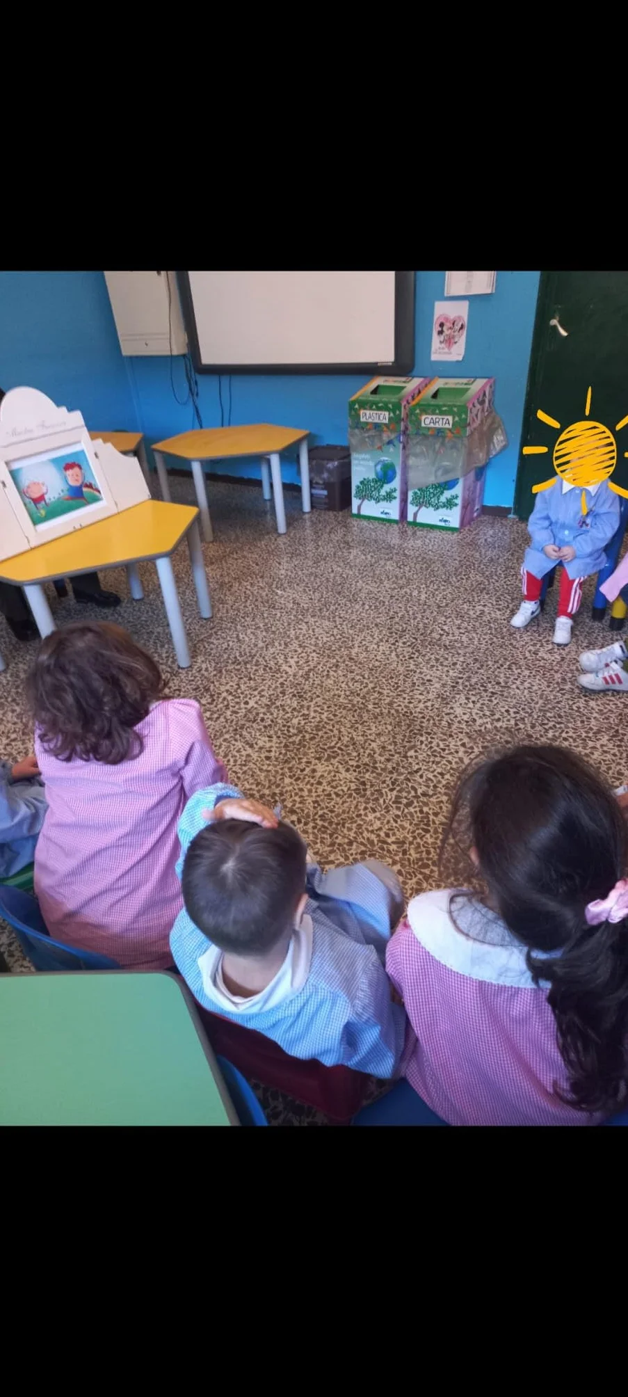 Kamishibai in Legno Formato A3 - Teatrino Butai Portatile a Valigetta - Teatro Giapponese da Tavolo - Regalo educativo Artigianale in Legno Made in Italy