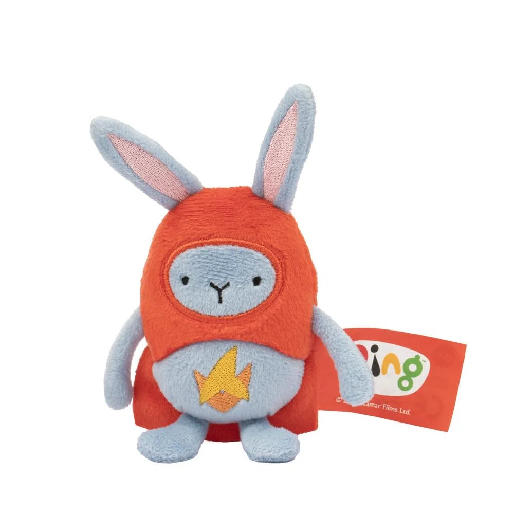 Bing Peluche Personaggi Flop Hoppity, 2 modalità di gioco Inglese e Italiano, Pupazzi morbidi interattivi, Bambini 0 Mesi+