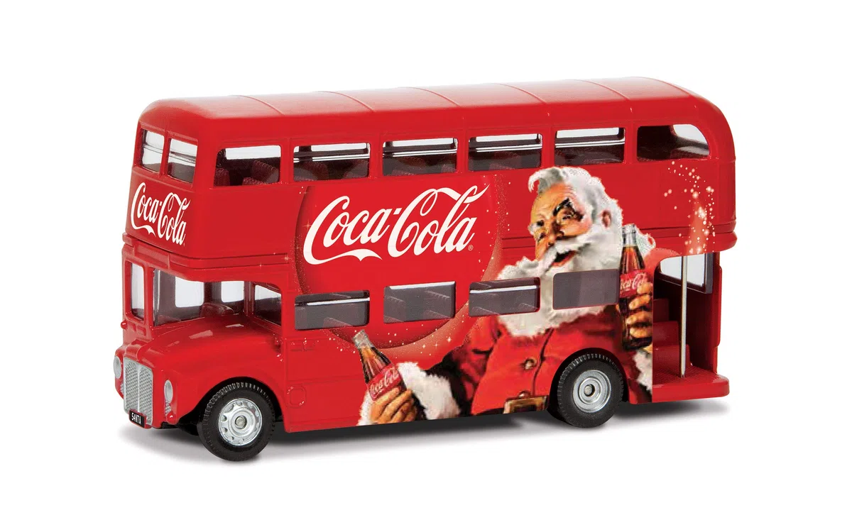 Coca Cola, autobus londinese a tema natalizio