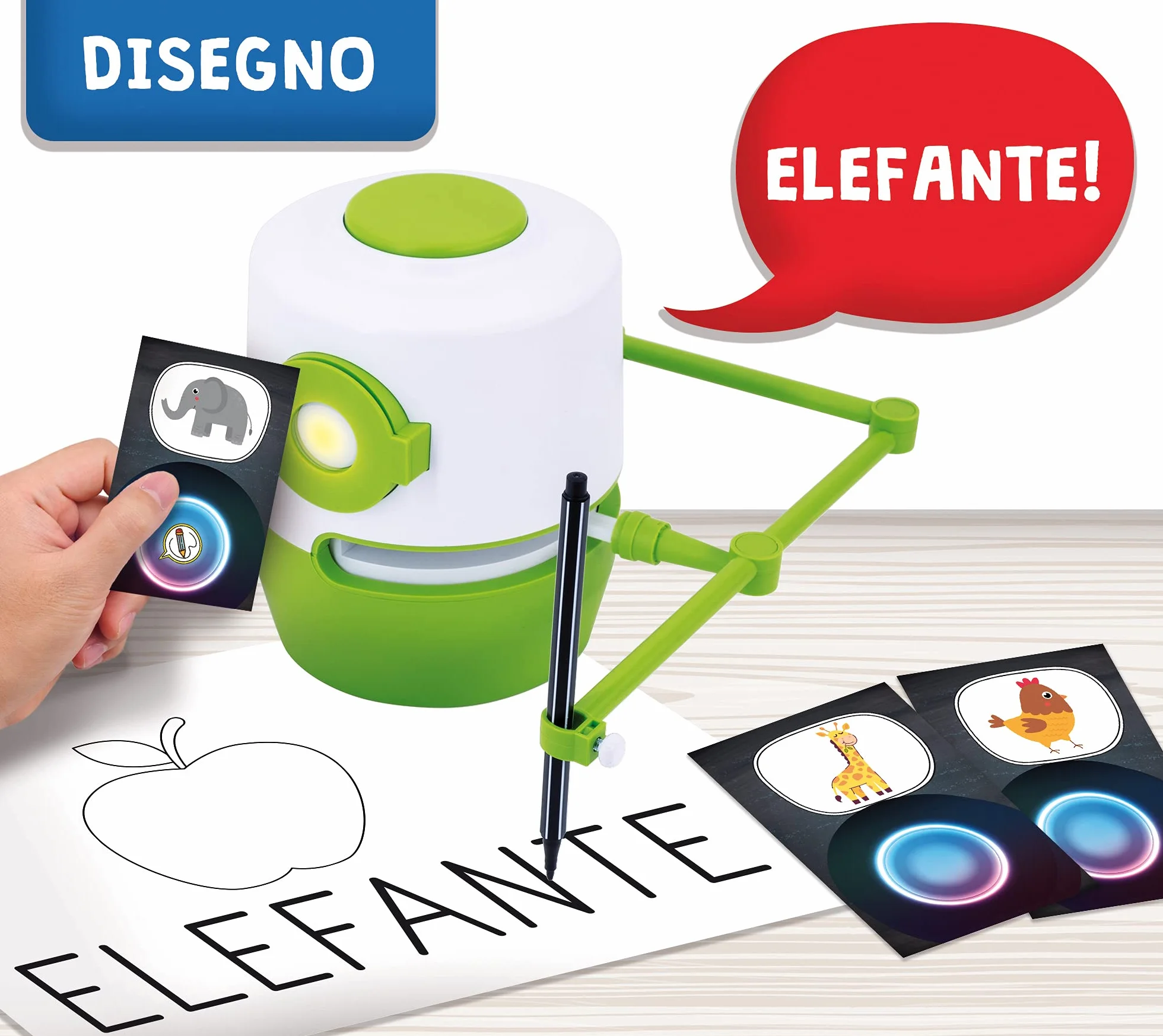 Liscianigiochi- Step Leggo e Scrivo, Colore, dai 3 agli 8 anni, 95025