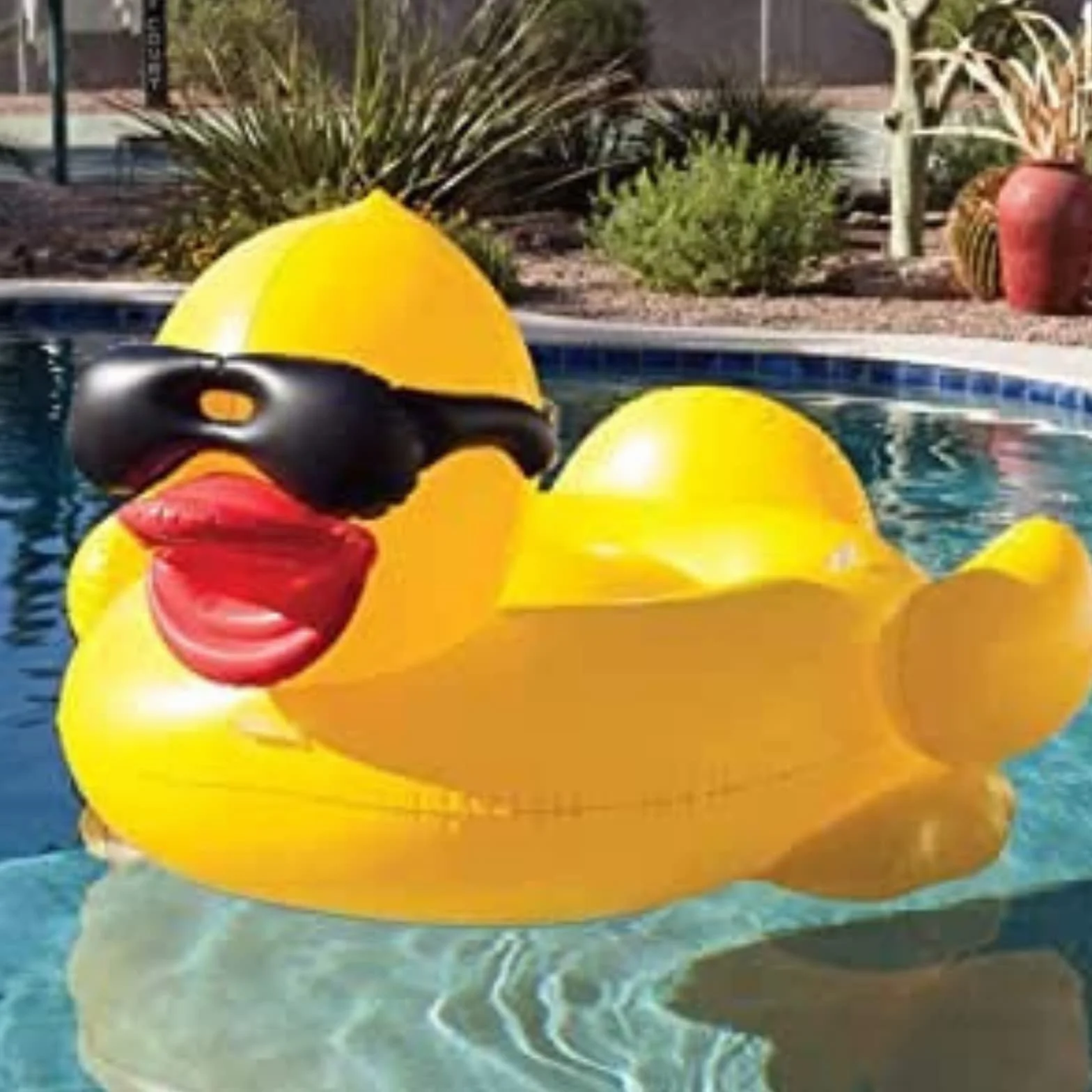 Float Joy Enorme Gonfiabile Giallo Anatra Piscina Float Estate Pool Party Essentials