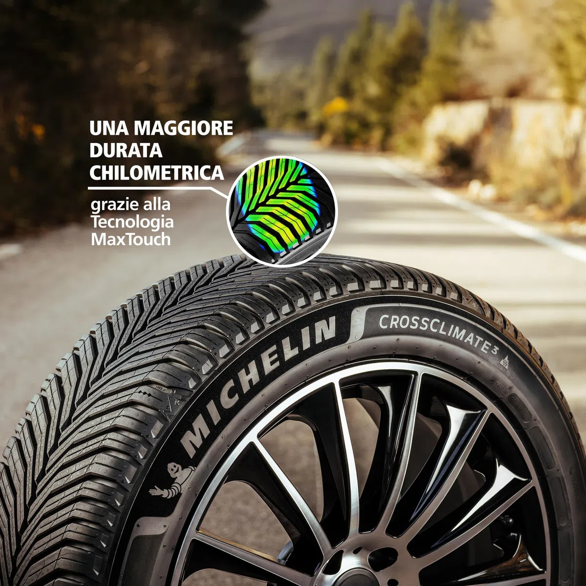 Pneumatico Tutte le stagioni Michelin CROSSCLIMATE 3 205/50R17 93W XL