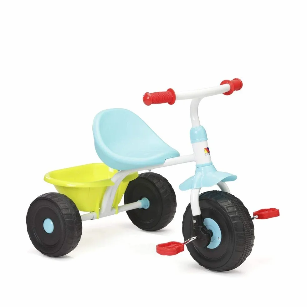 MOLTO Triciclo per bambini MOLTO Urban Trike 3 in 1 Rosa - sicuro, versatile e regolabile, con frizione di bloccaggio delle ruote, manico regolabile e cintura di sicurezza - leggero e resistente