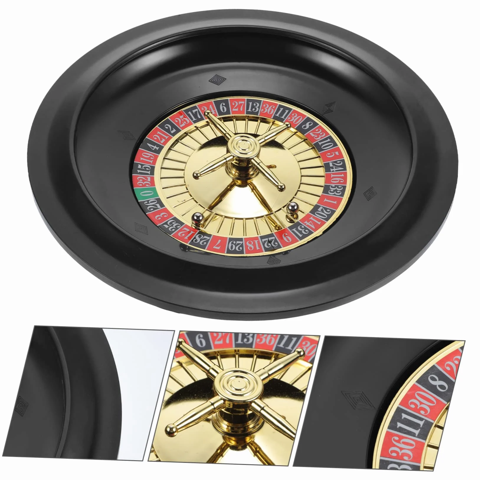HANABASS Roulette Russa Giradischi digitale Ragno Ruota Gioco Multifunzionale Posare Grande Rouletterad Fai da Te Ruota Rotante Giradischi Ruota Rotante per Bar