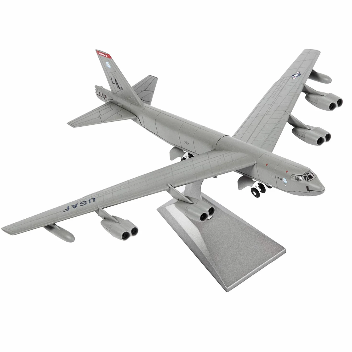 Modello Militare di Aereo 1:144 B-52, Fighter Aereo in Metallo, Pressofuso da Collezione o da Regalare