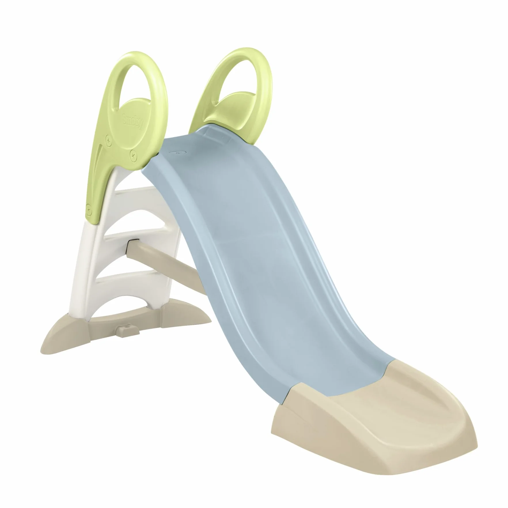 Smoby Life - Scivolo Grande - Scivolo 150 cm - Altezza 1 m - Maniglie ergonomiche, gradini antiscivolo - Trattamento anti UV - Materiale riciclato - Dai 2 anni in su - Prodotto in Francia