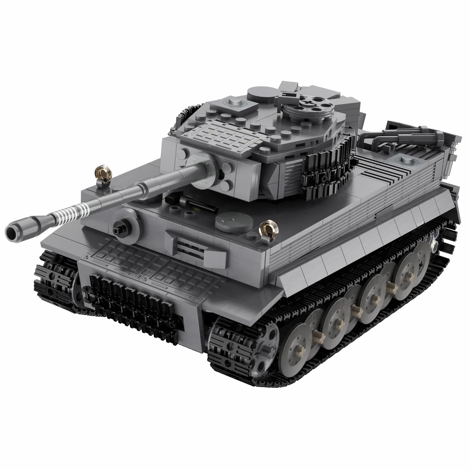 CaDA Carro armato tedesco della Tigre della Seconda Guerra Mondiale - 925 Pezzi - Blocco da costruzione in mattoni modello C61071W
