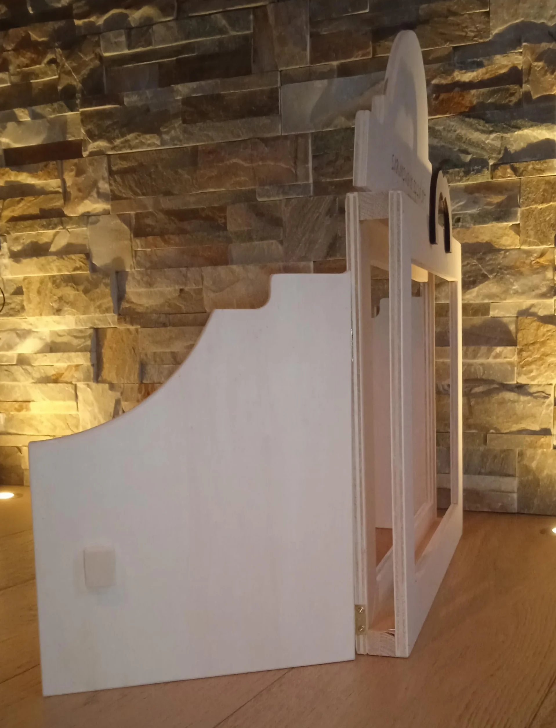 Kamishibai in Legno Formato A3 - Teatrino Butai Portatile a Valigetta - Teatro Giapponese da Tavolo - Regalo educativo Artigianale in Legno Made in Italy