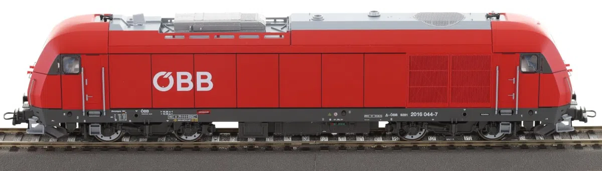 Roco 5110005 H0 z21 - Set digitale Start Diesellok Rh 2016 con treno rapido della ÖBB