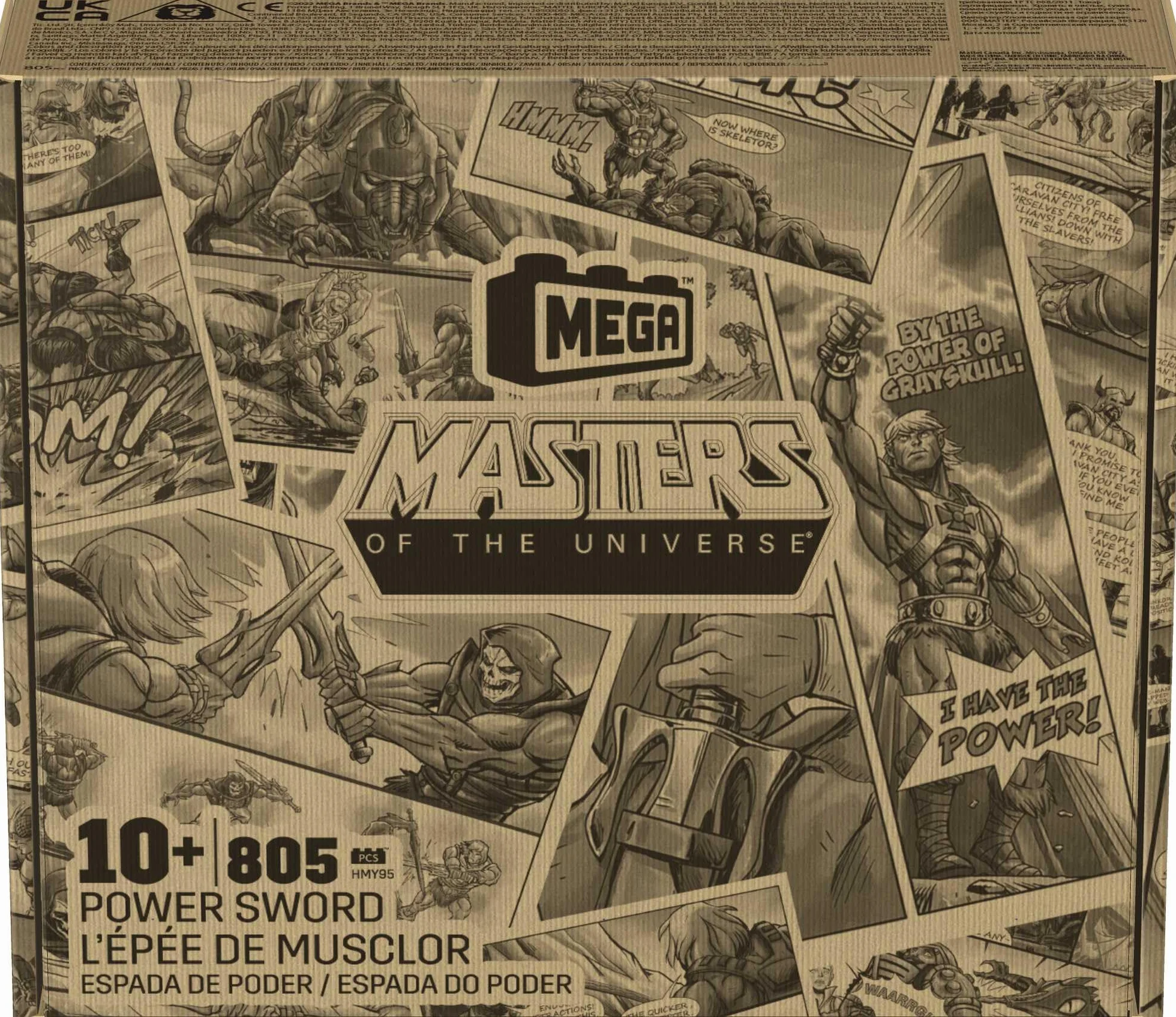 MEGA PROBUILDERS MOTU Spada Potente Masters of the Universe