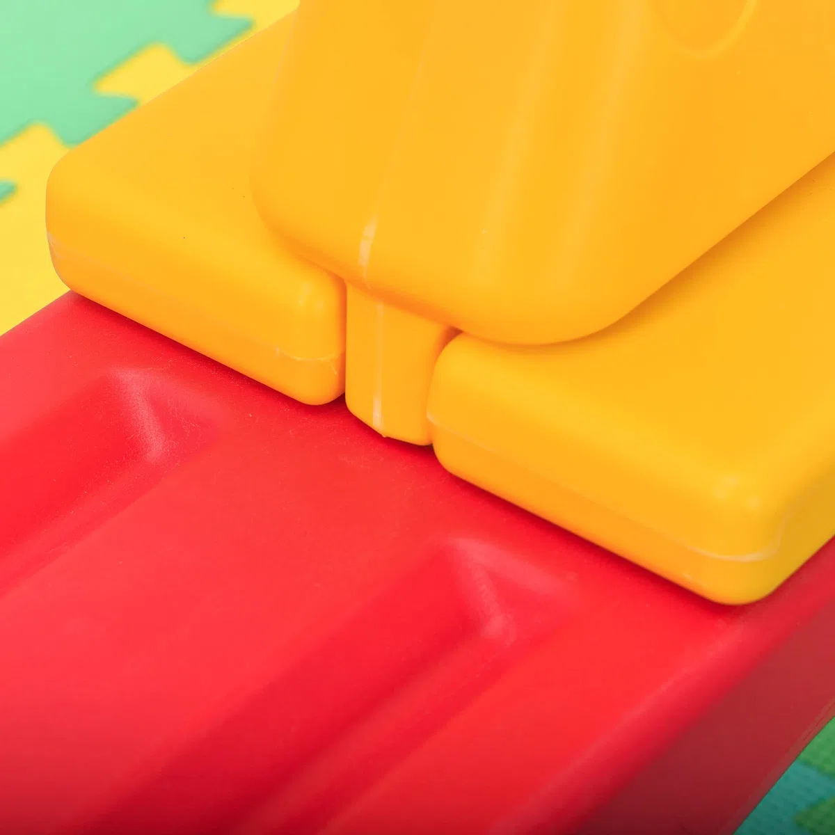 HOMCOM Altalena a Bilico per Bambini 1-4 Anni, Plastica HDPE Atossica, 150x32x60cm
