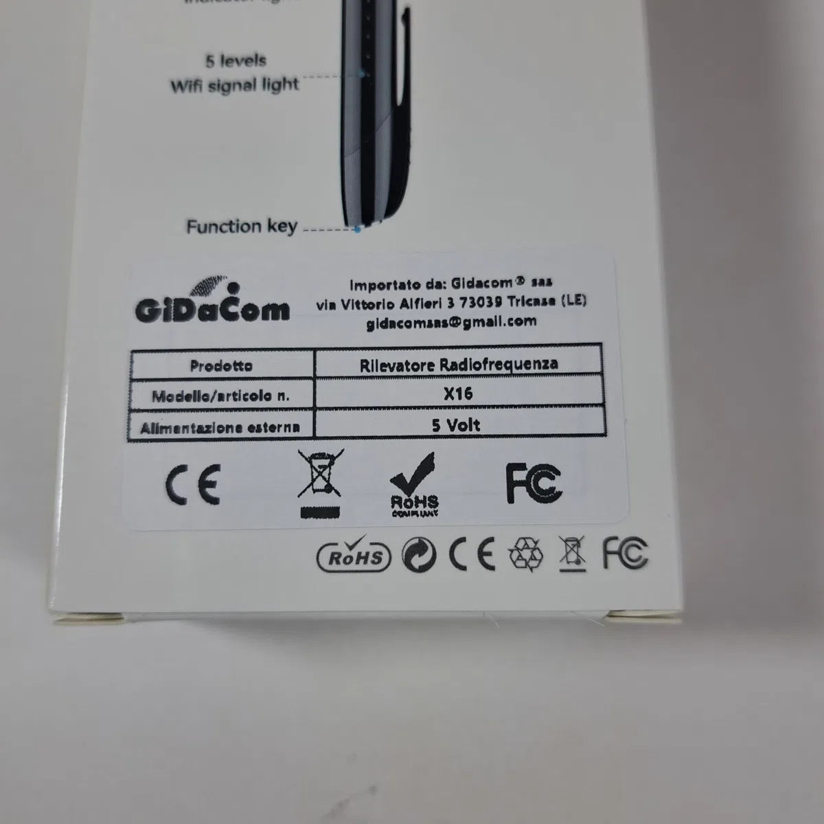 Penna Rilevatore di microspie, ti avvisa se sei spiato in casa, macchina, ufficio, rilevatore GPS e telecamere wireless, monitorizza il cellulare, in caso di sospetto si attiva ed emette un allarme