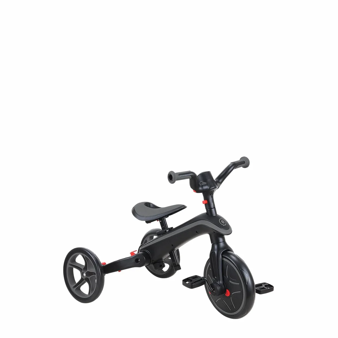 Globber - Triciclo Explorer 4 in 1 - Triciclo pieghevole ed evolutivo in stile draisiano per bambini dai 10 mesi ai 5 anni