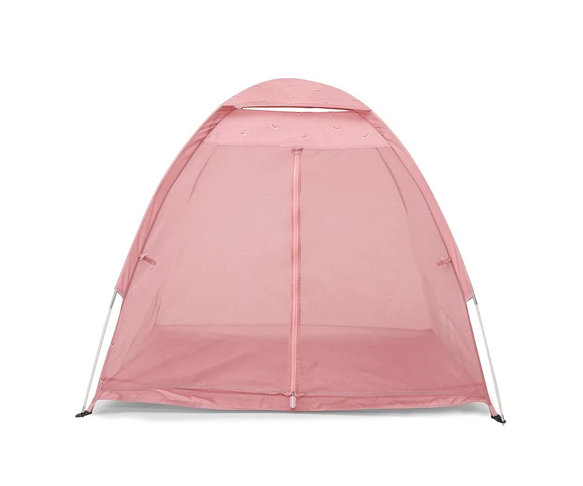 Tenda Anti-UV UPF50+ per Bebè da Spiaggia Traspirante con Zanzariera Impermeabile Whale Pink