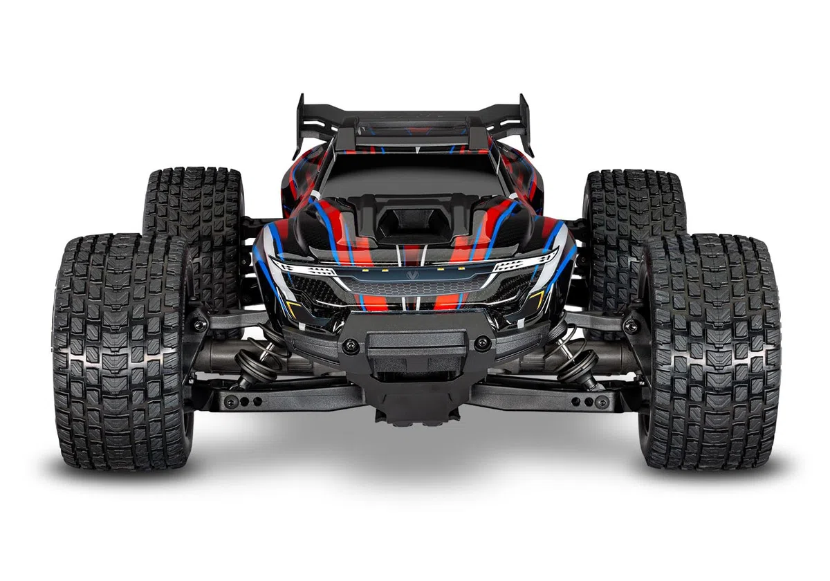 Traxxas Mini XRT VXL-3s Rot Brushless 1:10 RC Modellauto Elektro Monstertruck Allradantrieb (4WD) RtR 2,4 GHz (108076-1-RED)