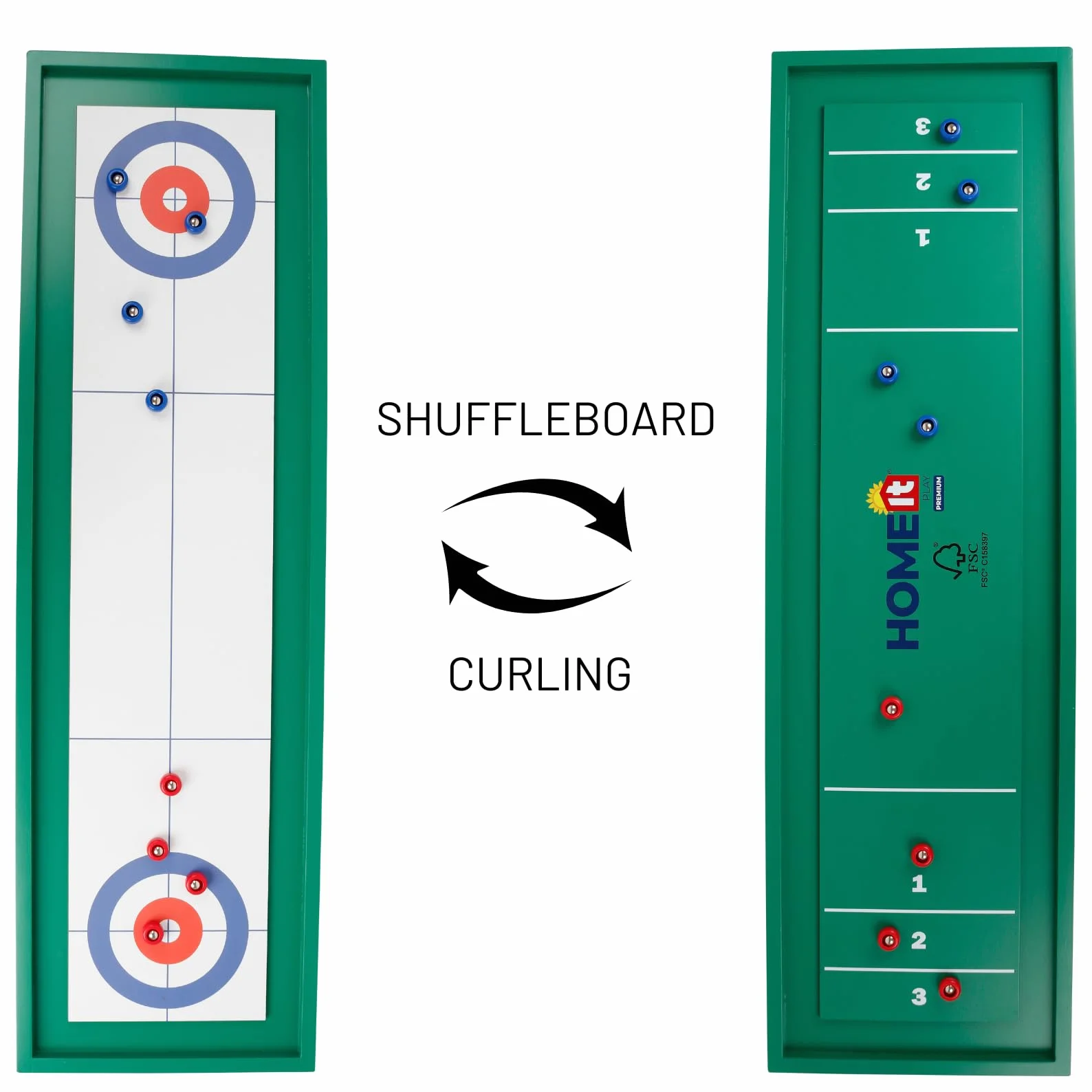 HOME It® Shuffleboard reversibile