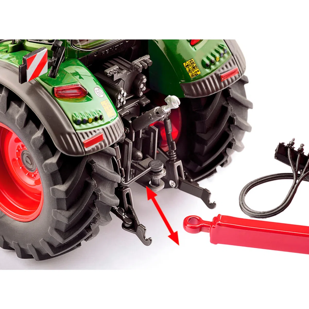 WIKING Fendt 724 Vario Cargo 6.100 1:32 Trattore con Caricatore Frontale Metallo/Plastica