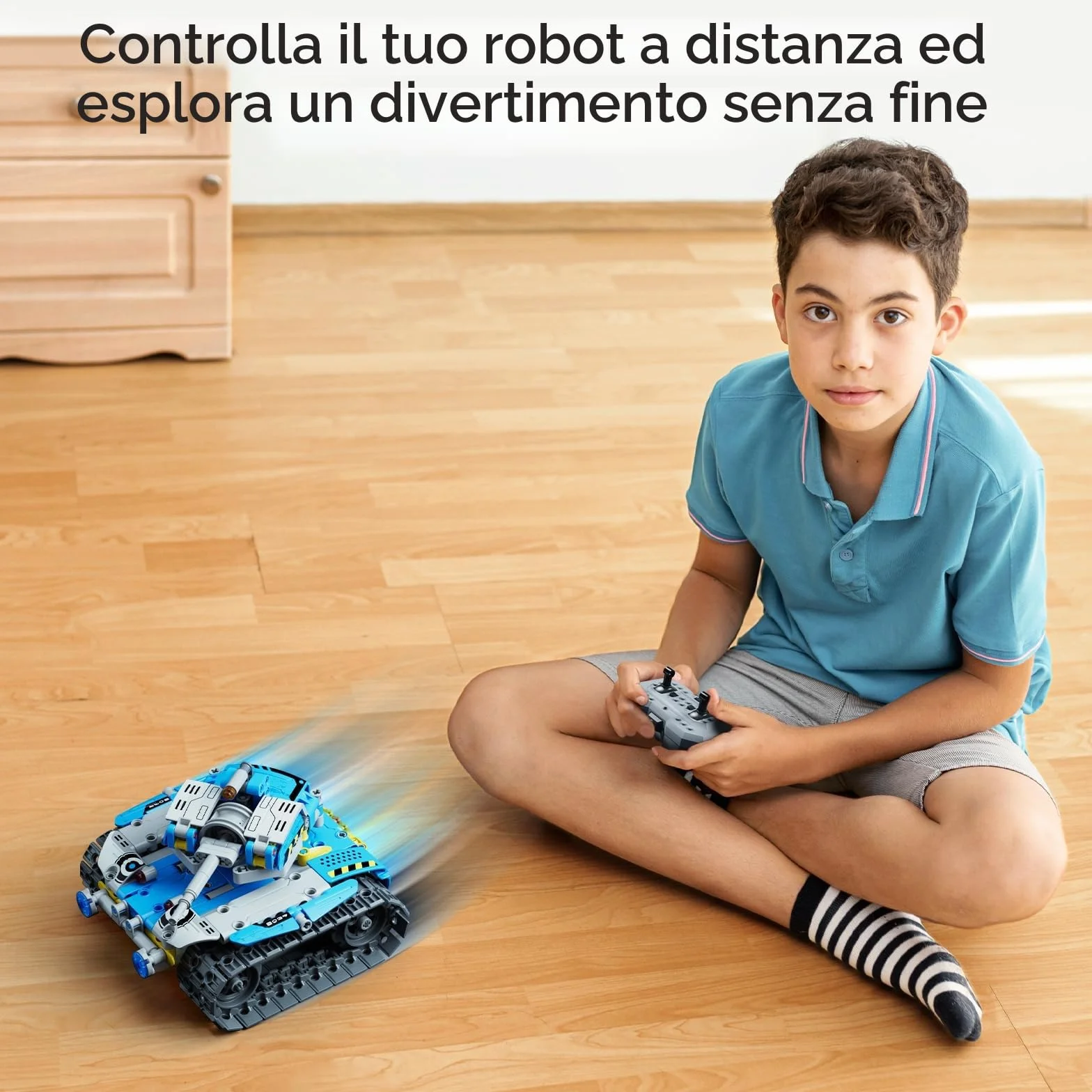 VEPOWER Technic Robot Telecomandati per Bambini,5 in 1 STEM RC Giocattoli da Costruzione con app programmabile, Regalo Educativo per Ragazzi e Ragazze Dagli 6 ai 12 anni (488 pezzi)