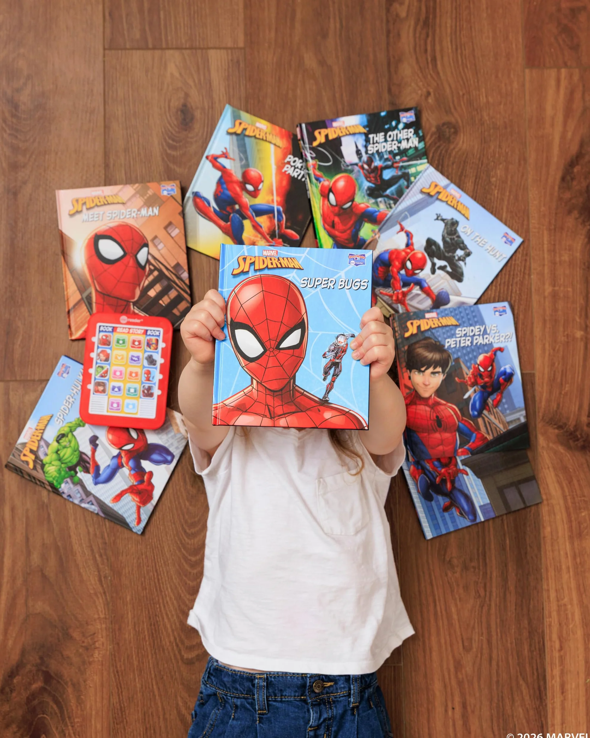 Marvel - Spider-man Me Reader Electronic Reader and 8 Sound Book Library - PI Kids: 1