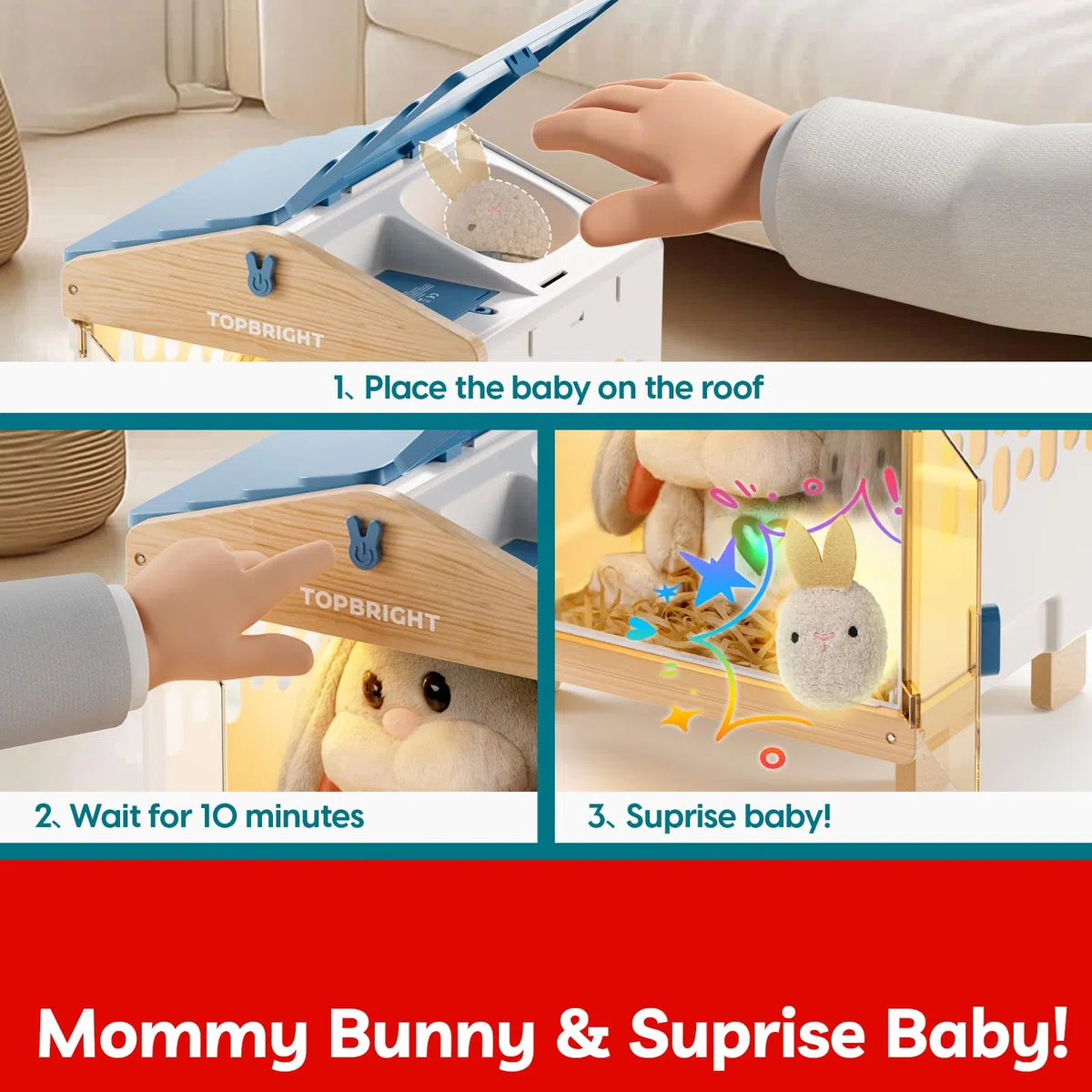 TOP BRIGHT Rabbit Electronic Toy