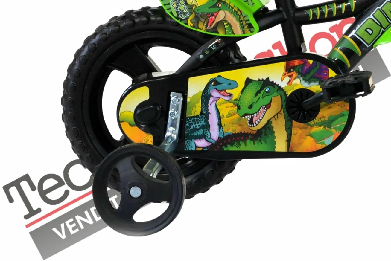 Bici per Bambino Bicicletta Dino Bikes Dinosaur Dino T Rex - Taglia 16"