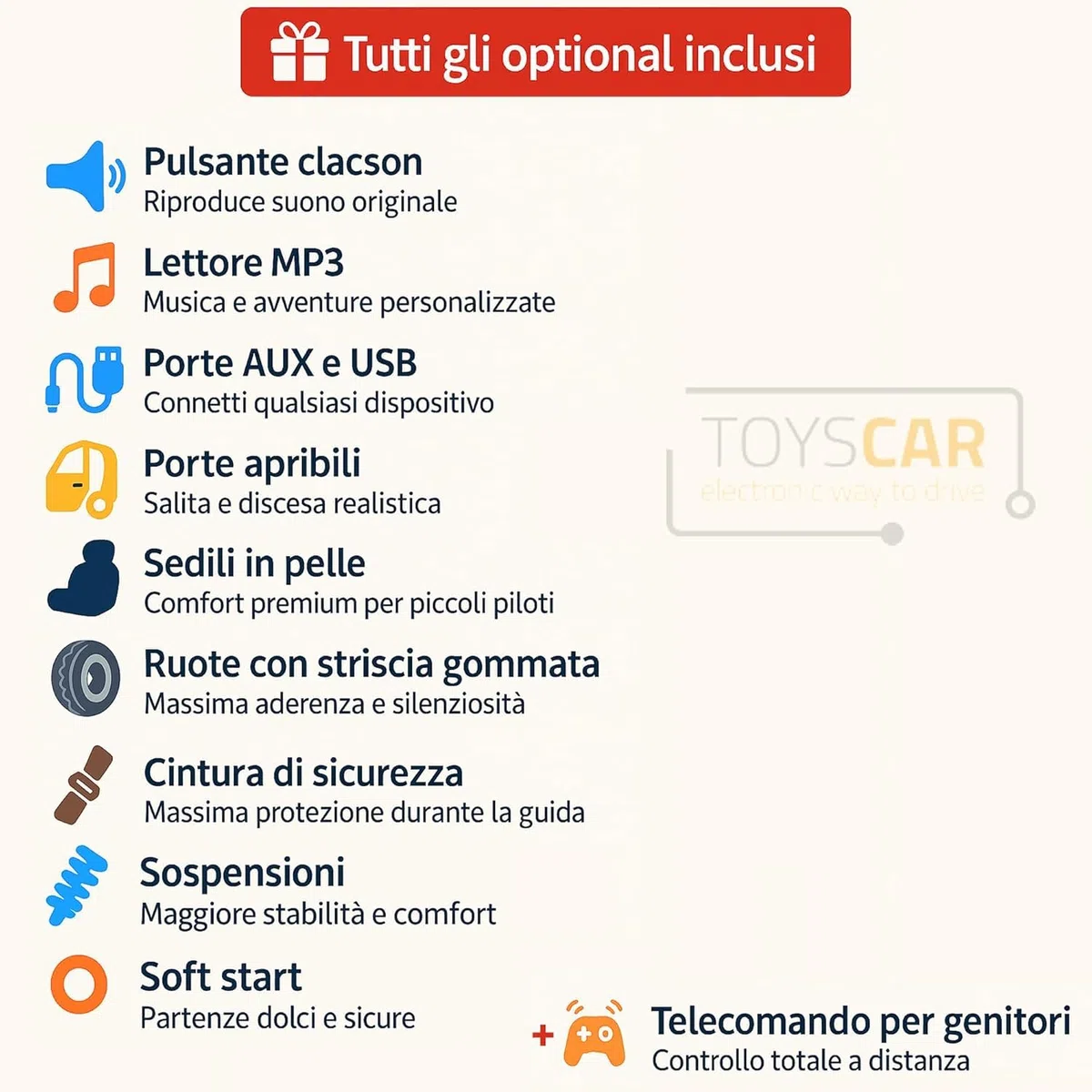 TOYSCAR Macchina Elettrica per Bambini Audi R8 Spyder Full Optional Auto Elettrica per Bambini Telecomandata Sedile in Pelle Porte Apribili Doppio Motore Elettrico 12V Rosa