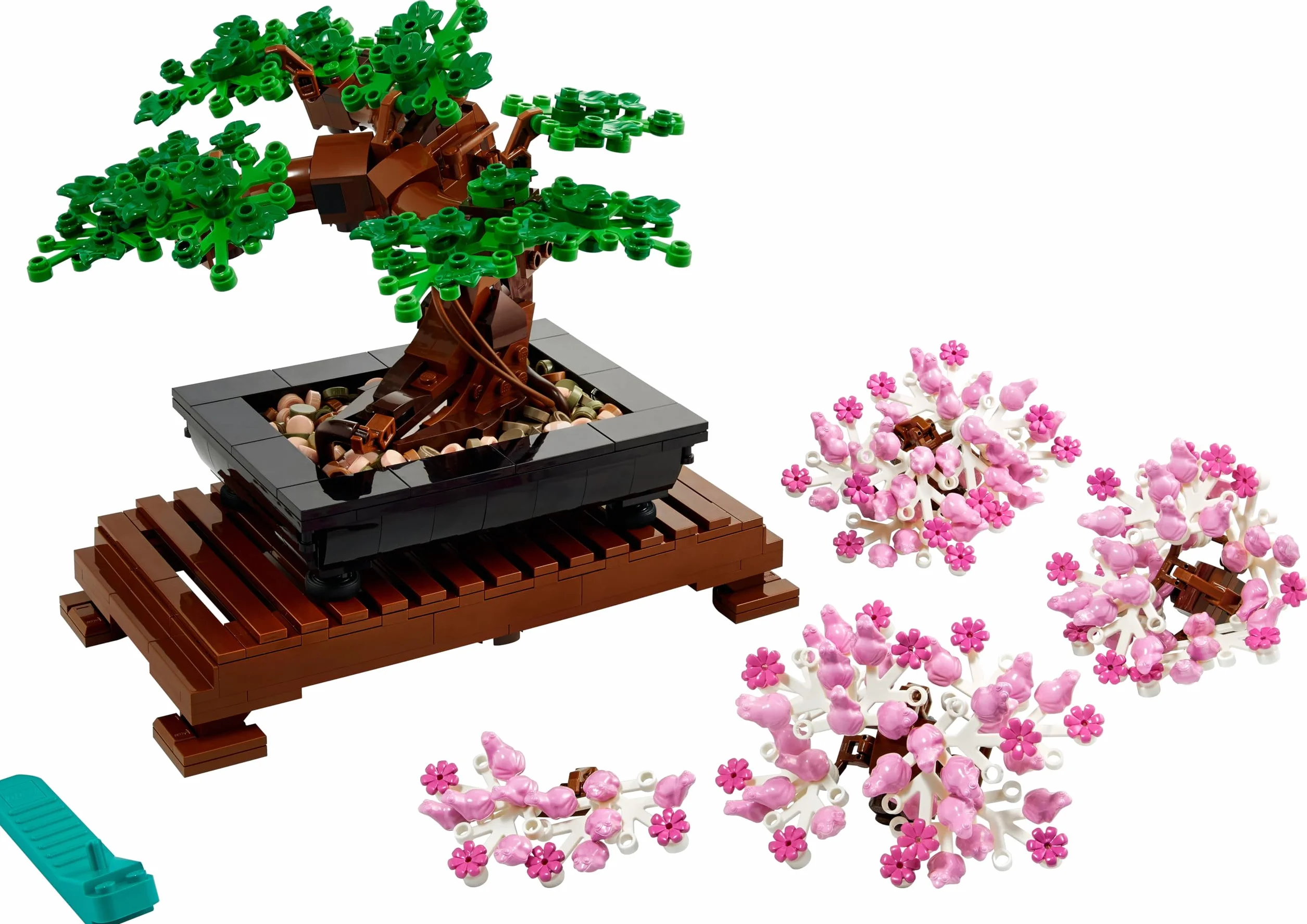 LEGO Botanicals Albero Bonsai - Kit di Piante Artificiali, Modellino da Costruire di Alberello con Vaso - Decorazione per la Casa Fai da Te - Idee Regalo per Adulti, Donna o Uomo - 10281