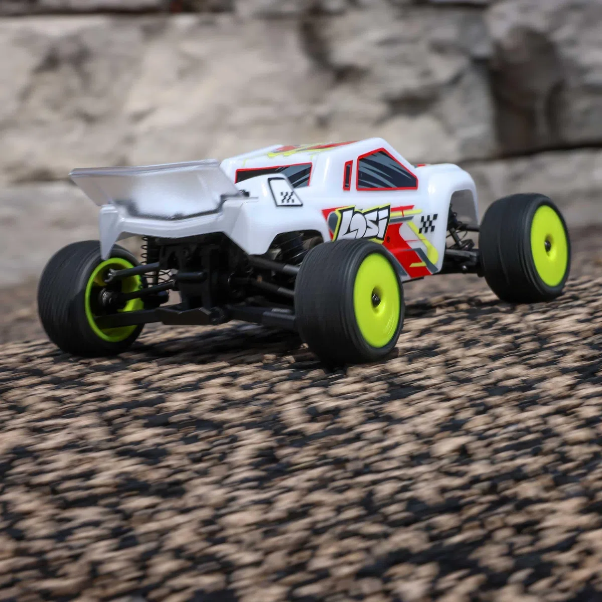 Losi Micro-T 1/28 2 ruote motrici Bianco RTR LOS-1392T1