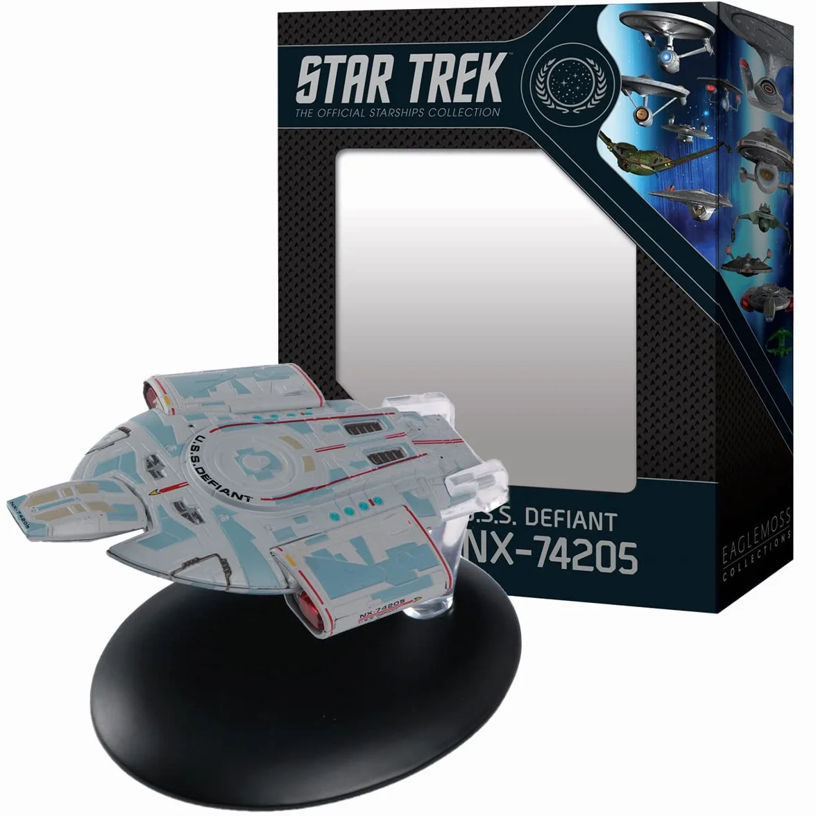 Star Trek Eaglemoss Collections NX-74205 Starship Defiant