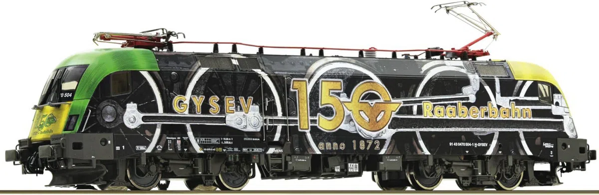 Roco 70685 H0 Locomotiva elettrica 470 504-1 della GYSEV