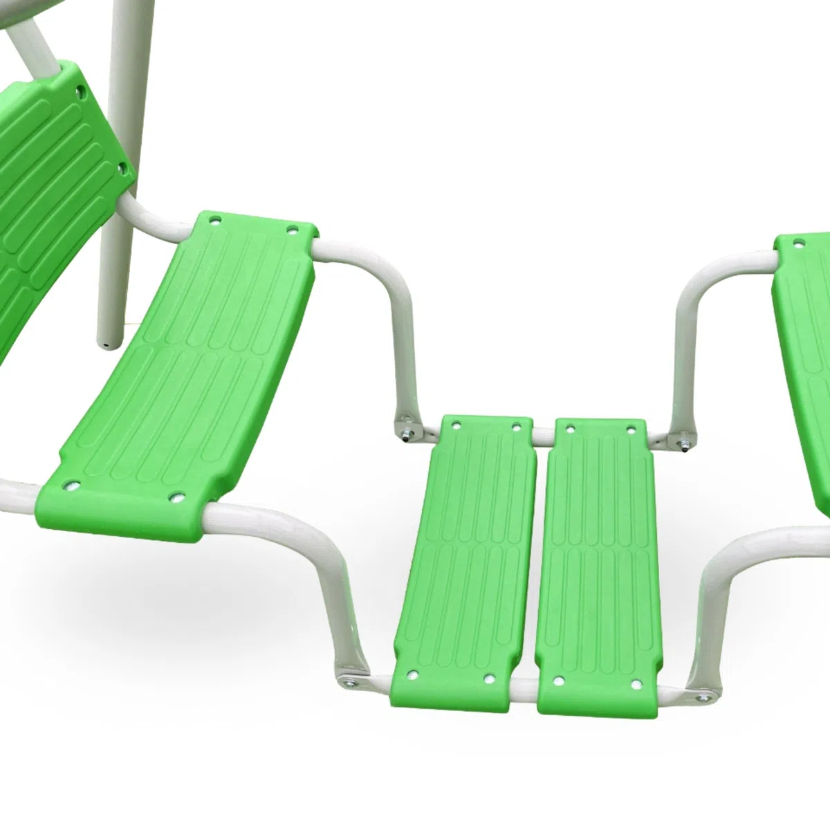 HyperMotion Altalena da Giardino per Bambini a 3 Posti, Set di Altalene per Parco Giochi, Telaio in Acciaio Resistente, Corda Regolabile in Lunghezza