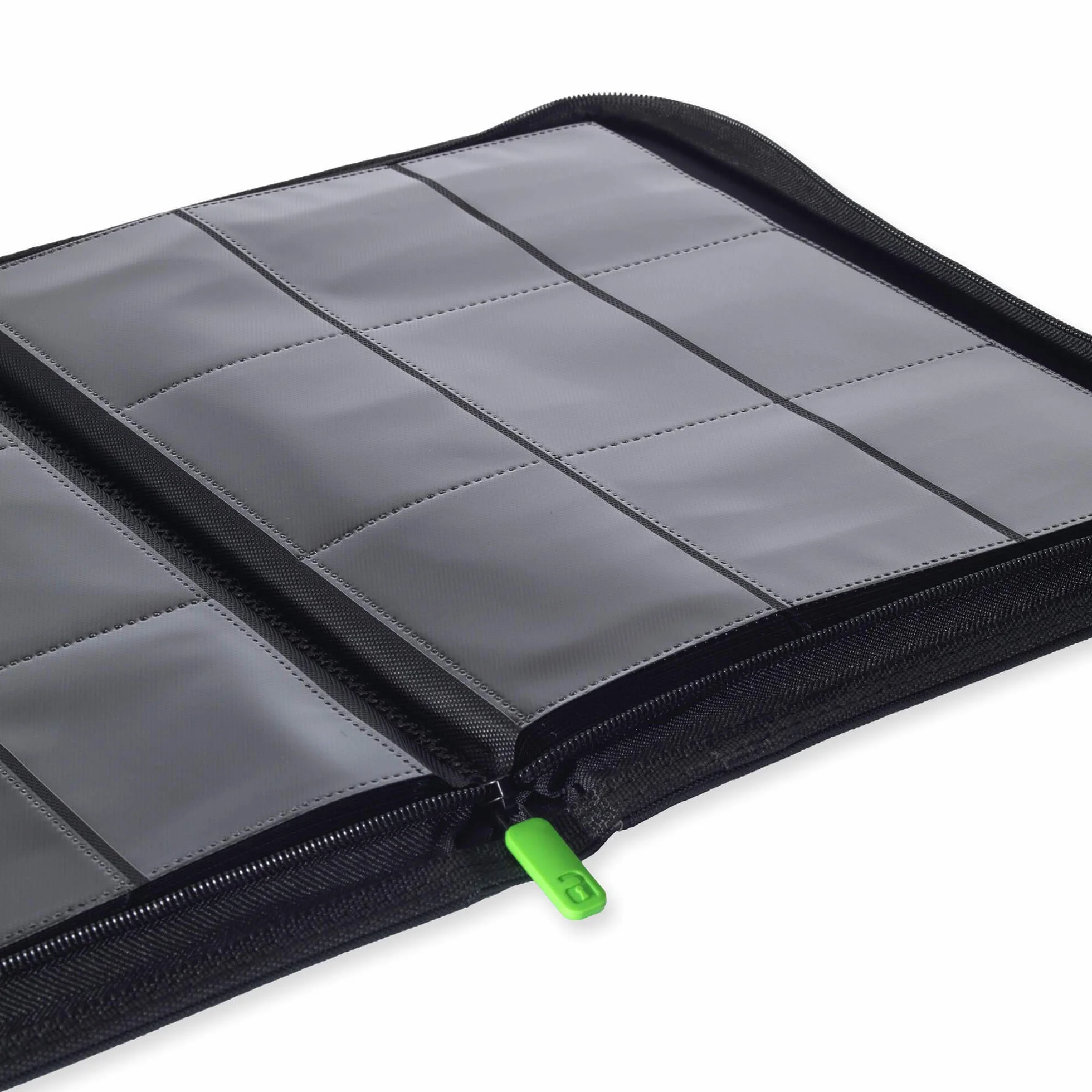 Vault X Raccoglitore per Carte da Collezione a 9 Tasche con Cerniera, 360 Carte, Materiale Exo-Tec per Album, 20 Pagine a Caricamento Laterale, TCG (Nero)