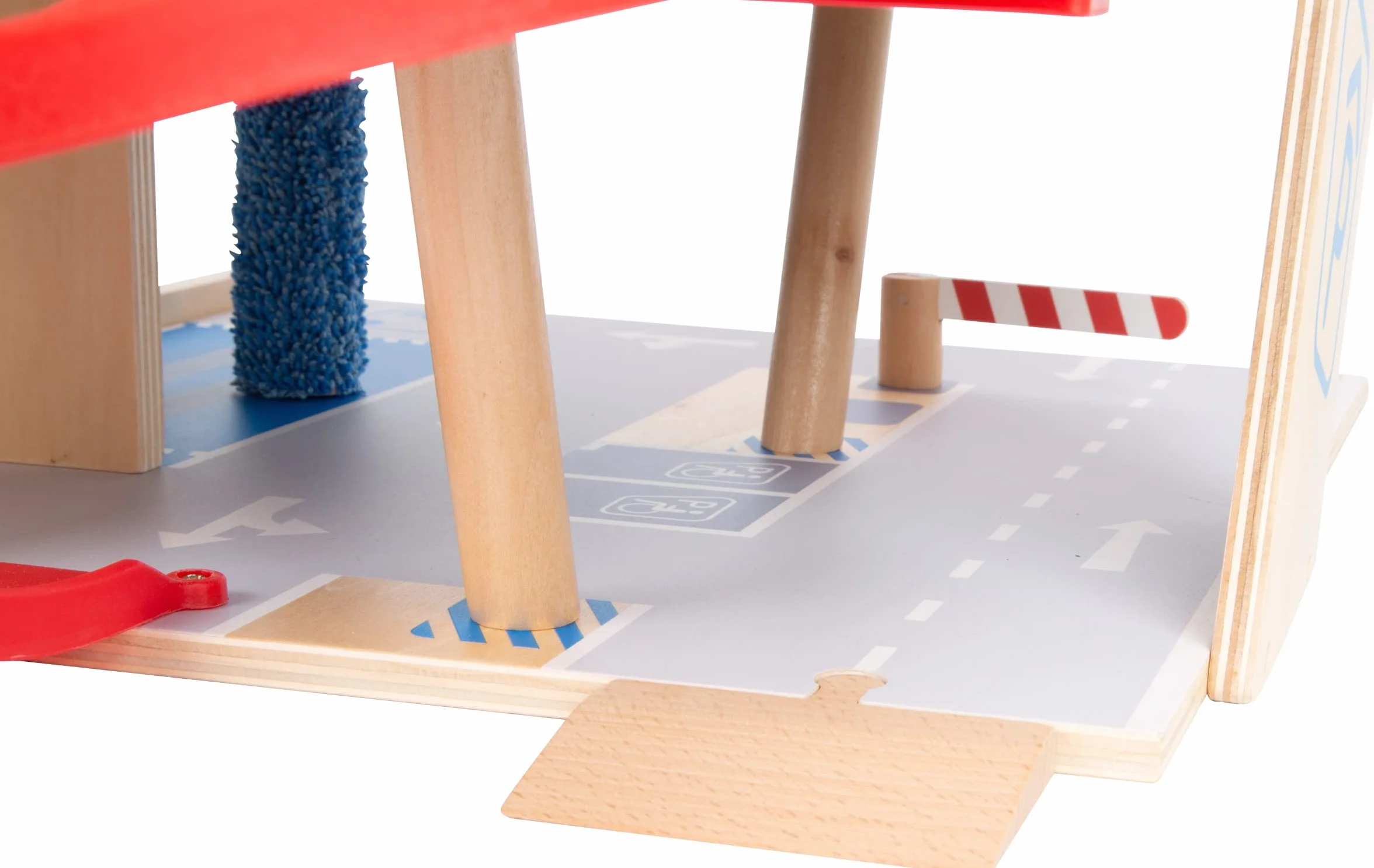 small foot Autosilo Premium, su tre piani con rampa, incl. 2 auto, parcheggio in legno per bambini, 11676