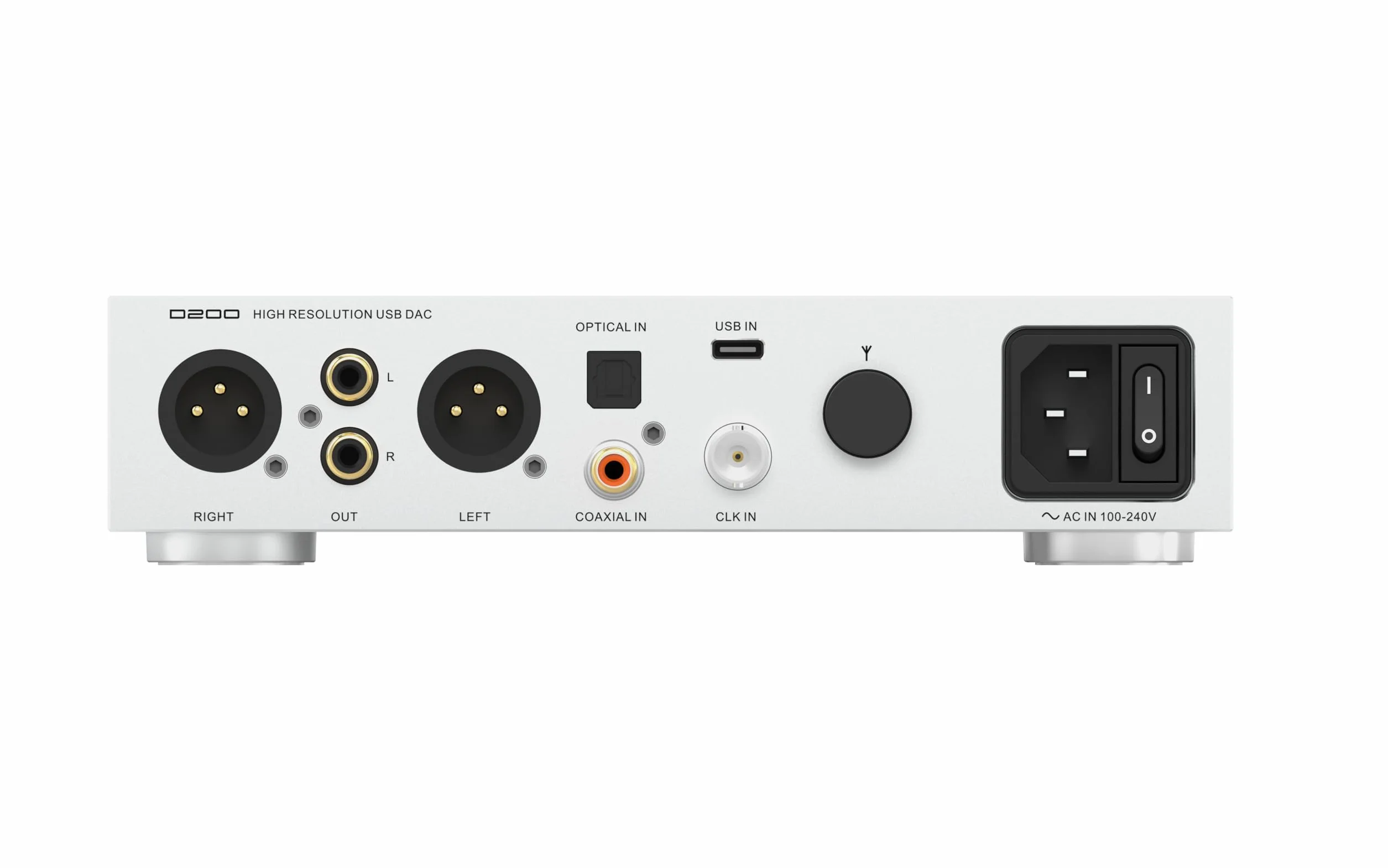 SMSL D200 - Decoder audio | USB/ottico/coassiale/ingresso Bluetooth | MQA/MQA - CD compatibile con chip ROHM BD34352EKV | Compatibile con amplificatori/amplificatori per cuffie/telefoni