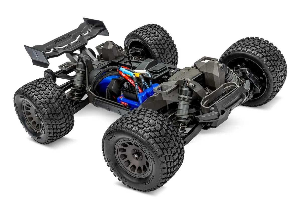 Traxxas Mini XRT VXL-3s Rot Brushless 1:10 RC Modellauto Elektro Monstertruck Allradantrieb (4WD) RtR 2,4 GHz (108076-1-RED)
