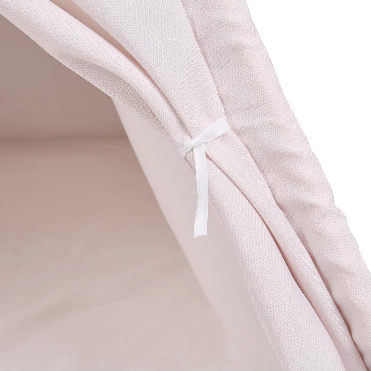 Relaxdays Tenda Bambini Capanna Indiana Gioco Tappetino Interni Esterni 158x125x125 cm Beige