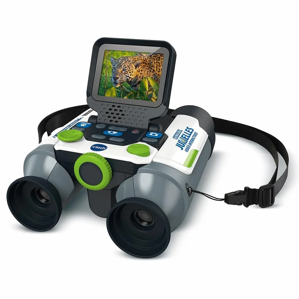 VTech. Binocolo Bambino, 80-618675, Bianco e Verde, Standard
