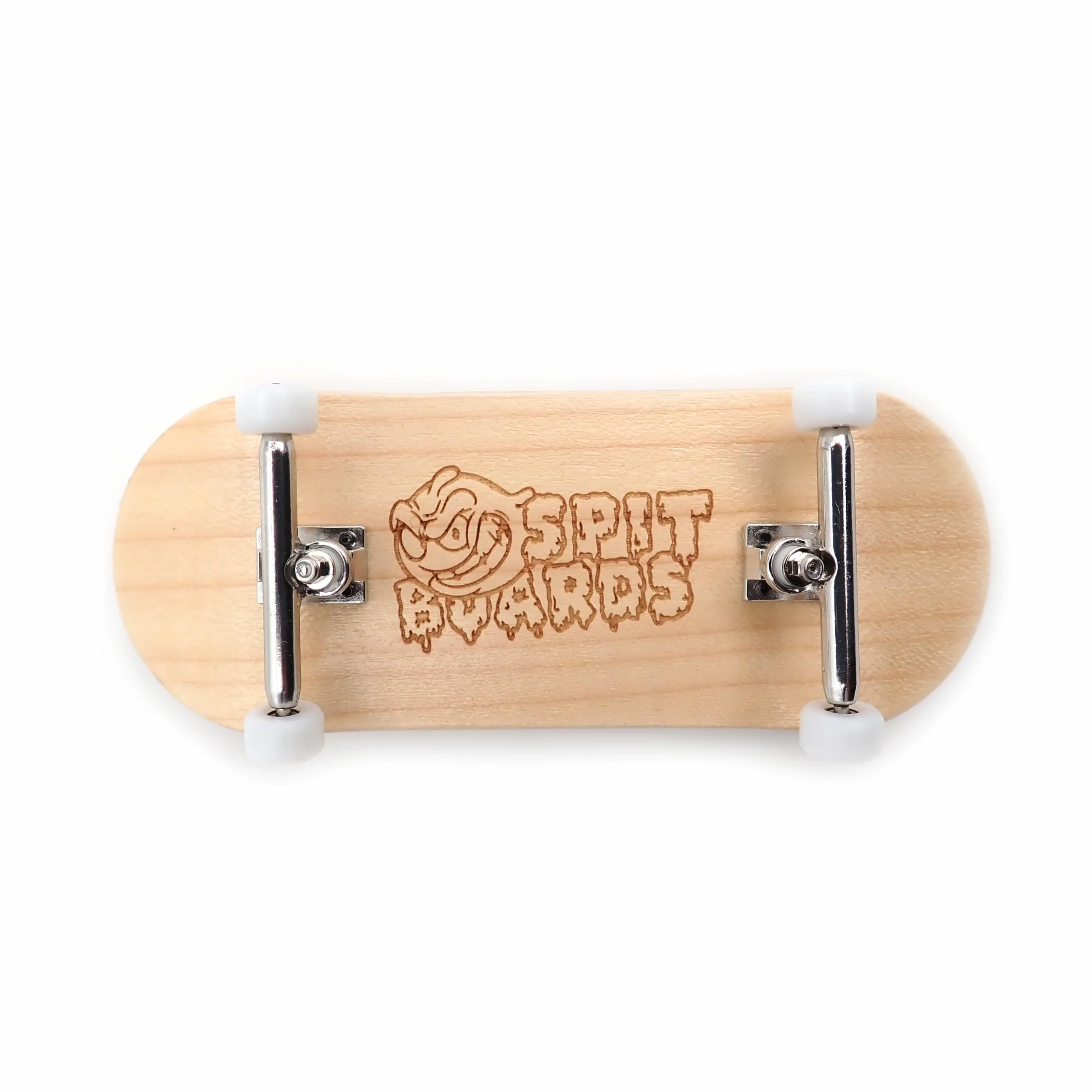 SPITBOARDS Fingerboard Set Completo Legno Pro 5 Strati 36mm Ruote Cuscinetti CNC Nastro Grip Schiuma Laserato